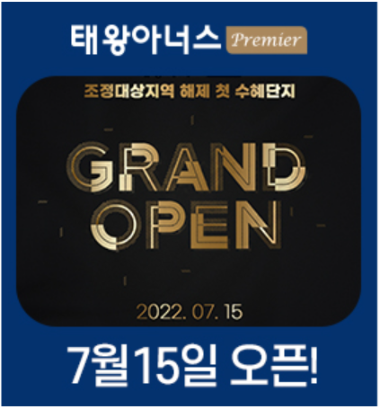 [태왕아너스 프리미어] 7월 15일 GRAND OPEN !!